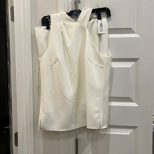 MILLY white matching set- skort and top. Skort size 6 and top size small! New!